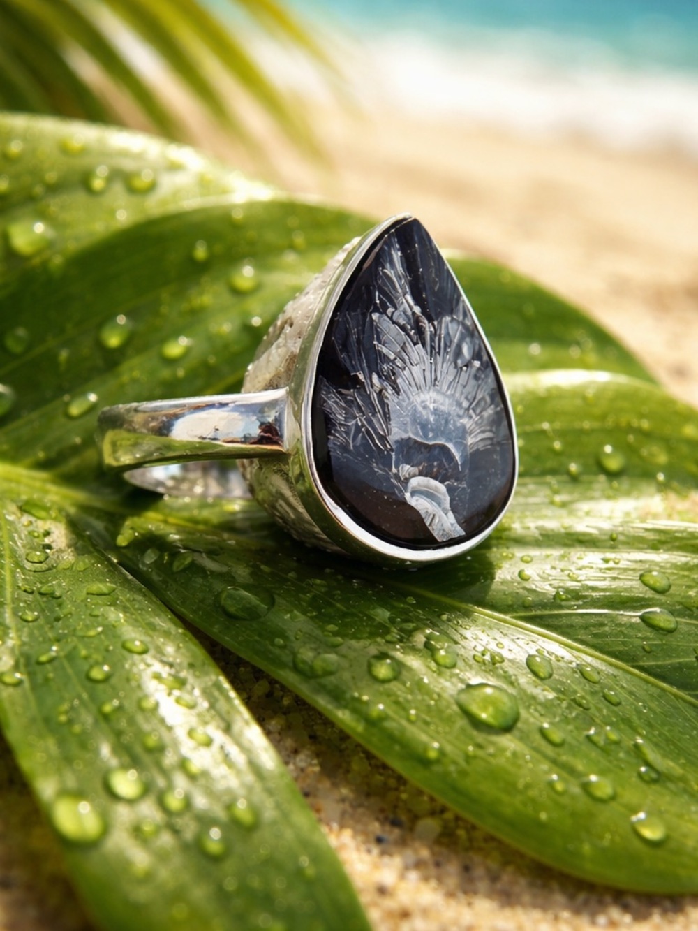 SOLD Shungite Ring - Picture 3 of 10